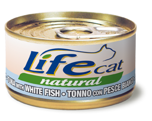 LifeCat Тунець із білою рибою 70g
