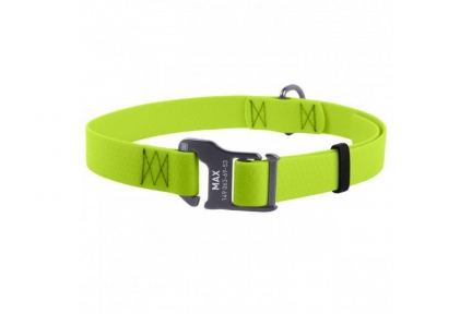 Collar WAUDOG Waterproof нашийник водостійкий, пряжка-гачок, (ш - 20мм, дл - 25-50мм), салатовий