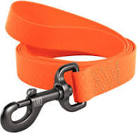 Collar WAUDOG Waterproof повідець водостійкий, ( ш - 20мм, дл - 183см), помаранчевий