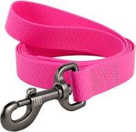 Collar WAUDOG Waterproof повідець водостійкий, ( ш - 15мм, дл - 183см), рожевий