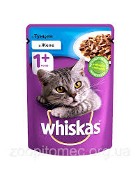 Whiskas Мур-р-М'яско 85g Тунець у желе