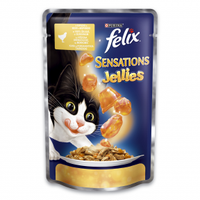 Felix Sensations Курка в желе з морквою 100g