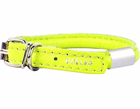 Collar Glamour ошийник круглий з адресником L (салатовий) 45-53см