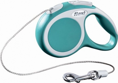 Flexi Vario 5m, трос, бірюза 12kg
