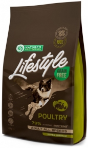 Nature's Protection Lifestyle Poultr Adult All breeds Повноцінний б/з корм д/всіх порід 1,5kg