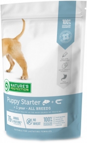 Nature's Protection Puppy starter All Breeds Повноцінний корм для цуценят від 4тиж. 500g