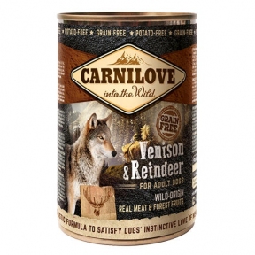 Carnilove Dog Venison&Reindeer консерви, 400g
