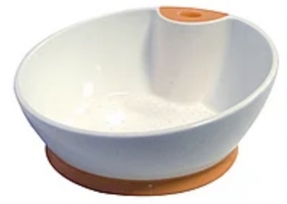 Croci Croci Tongue, пластик. скошена, прогумоване дно, помаранчева, 0,4 л, 16см