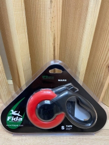 Fida Повідець-рулетка Mars 11A-5M Tape, S, 15кг/5м, червона