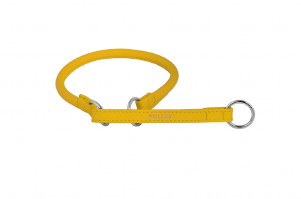 Collar Glamour нашийник-зашморг L (жовтий) 60см