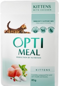 OptiMeal Павук кошенята 85г