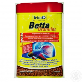 Tetra Betta Granules повноцінний корм для півнів, 5g