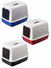 Ferplast Prima 20 Clear Cat Toilette, закритий туалет (колір в асортименті)
