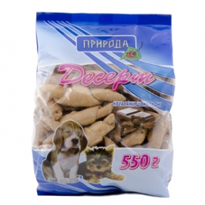 Природа Десерт-печиво «Круасани шоколадні» 550г