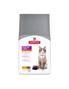 SP Hill's Fel Adult Sensitive Stomach&Skin Cat with Chicken 0.3kg