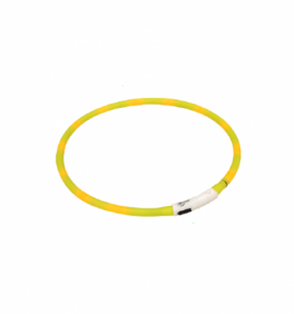 Croci Нашийник світиться, LED.USB 40см червоний