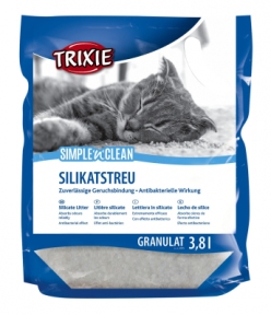 Trixie Наповнювач силікагелевий Simple'n'Clean 3,8л