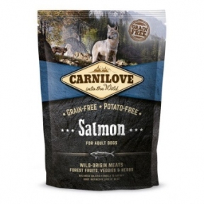 Carnilove Salmon&Turkey Large Breed сухий беззерновий корм для дорослих собак великих порід 1.5kg