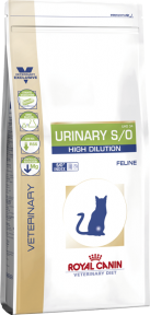 Royal Canin Urinary S/O High Dilution Профілактика рецидивів уролітіазу, що викликається струвітами 