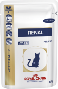 Royal Canin Renal Feline ДІЄТА ДЛЯ ДОРОСЛИХ КІШОК З ХРОНІЧНОЮ НИРКОВОЮ НЕДОСТАТНІСТЮ 100g