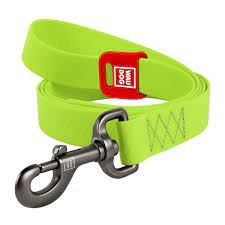 Collar WAUDOG Waterproof повідець водостійкий, ( ш - 25мм, дл - 183см), салатовий