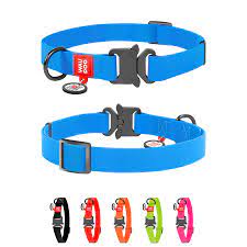 Collar WAUDOG Waterproof нашийник водостійкий, пряжка-фастекс, (ш - 15мм, дл - 23-35мм), блакитний