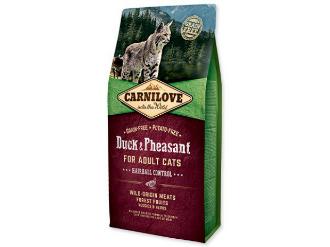 Carnilove Duck&Pheasant Hairball Controll беззерновий корм з качкою та фазаном 2kg