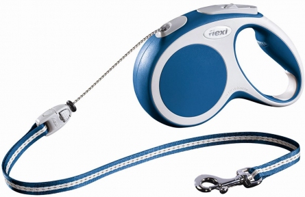 Flexi Vario 5m, стрічка, синій 20kg