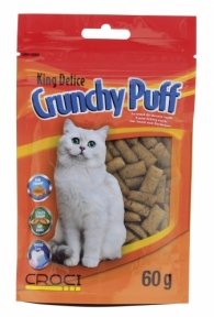 King Delice CrunchyPuff риба подушки 60гр