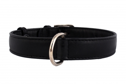 Collar Glamour нашийник без прикрас XS 9мм 18-21см чорний