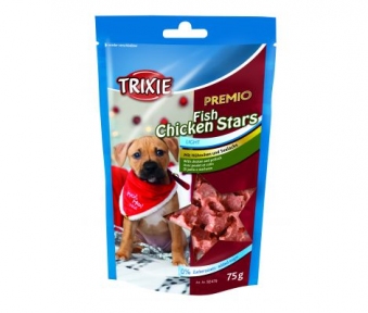 Trixie Ласощі Premio Fish Chicken Stars 75г