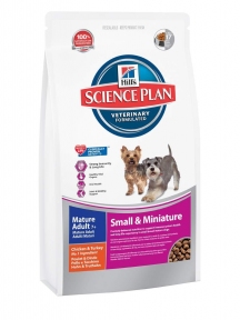 SP Hill's Mature Adult 7+ Small & Miniature Chicken & Turkey Canine 300g