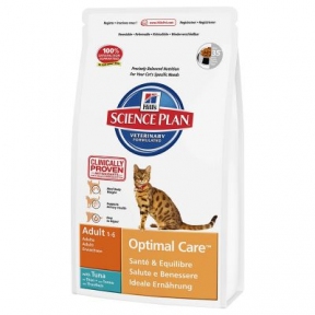 SP Hill's Optimal Care with Tuna Adult Feline 300g