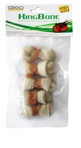 Croci Кістка житлова вузлова kingBone Buffulo 6 см курка (5 шт)