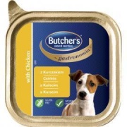 Butcher's gastromonia with Chicken Консервований корм для собак з куркою 150g