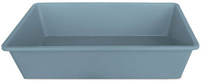 Stefanplast Tray1 туалет 40*30*10см, синьо-сталевий