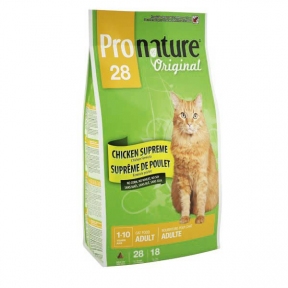 Pronature Original Adult Chicken Supreme сухий супер преміум корм для дорослих котів з куркою2.72кг