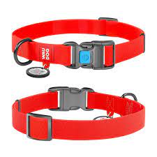 Collar WAUDOG Waterproof нашийник водостійкий, пряжка-фастекс, (ш - 25мм, дл - 35-58мм), рожевий