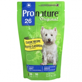 Pronature Original Adult Small&Medium Chicken для дорослих собак середніх, малих порід з куркою 350г
