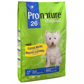 Pronature Original Adult Small&Medium Chicken для дорослих собак середніх, малих порід з куркою7,5 к