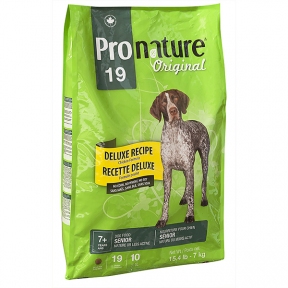 Pronature Original ДЕЛЮКС СЕНЬОР корм Без пшениці, кукурудзи, сої для собак 7кг