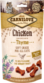 Carnilove Cat Crunchy Sack Ласощі д/кішок курка та чебрець, 50г