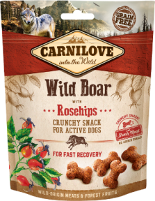 Carnilove Dog Crunchy Sack Ласощі д/собак дикий кабан та шипшина, 200г