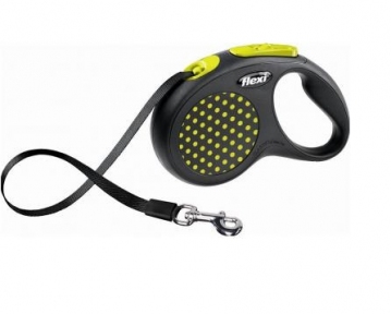  Flexi Desing 5m, стрічка, жовтий горошок 15kg