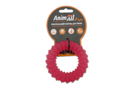Animall ФАН 88163 Кільце з шипами 9см, корал