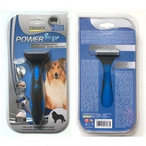  Croci Фурмінатор PowerFur для собак для довгої вовни M 9кг-24кг 6,5см