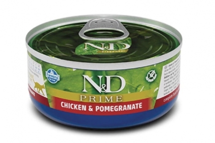 Farmina Cat N&D Grain Free Chicken Adult с курицей и гранатом 70г