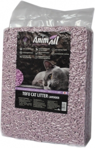 AnimAll Tofu, наповнювач тофу з ароматом лаванди, для котів, 6л