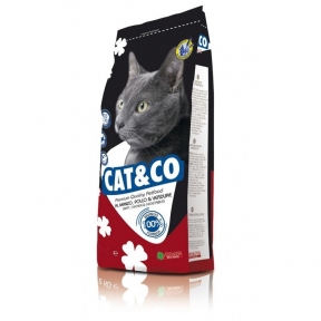 Adragna Cat & Co, корм для котів, яловичина, курка, овочі 20кг
