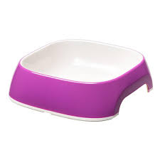 Ferplast, Glam Small Grey Bowl, миска пластикова феолетова, 0,4л